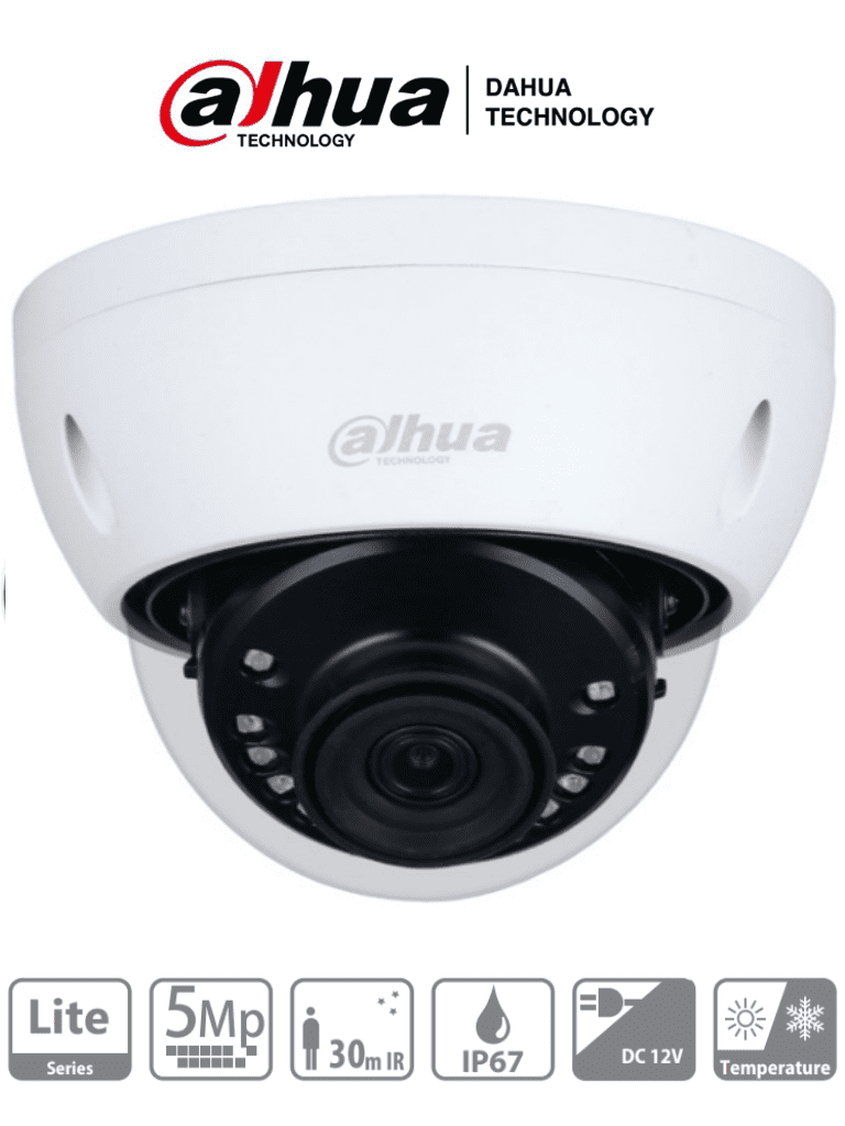 DAHUA HAC-HDBW1500E-28 - Cámara Domo de 5 Megapixeles Antivandalica/ Lente de 2.8mm/ 111 Grados de Apertura/ IR de 30 Mts/ IP67/ IK10/ Soporta: CVI/CVBS/AHD/TVI/ DAHUA HAC-HDBW1500E-28 - Cámara Domo de 5 Megapixeles Antivandalica/ Lente de 2.8mm/ 111 Grados de Apertura/ IR de 30 Mts/ IP67/ IK10/ Soporta: CVI/CVBS/AHD/TVI/